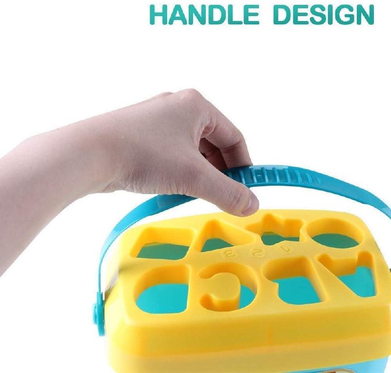 Shape Sorting Blocks Educational Activity Toy