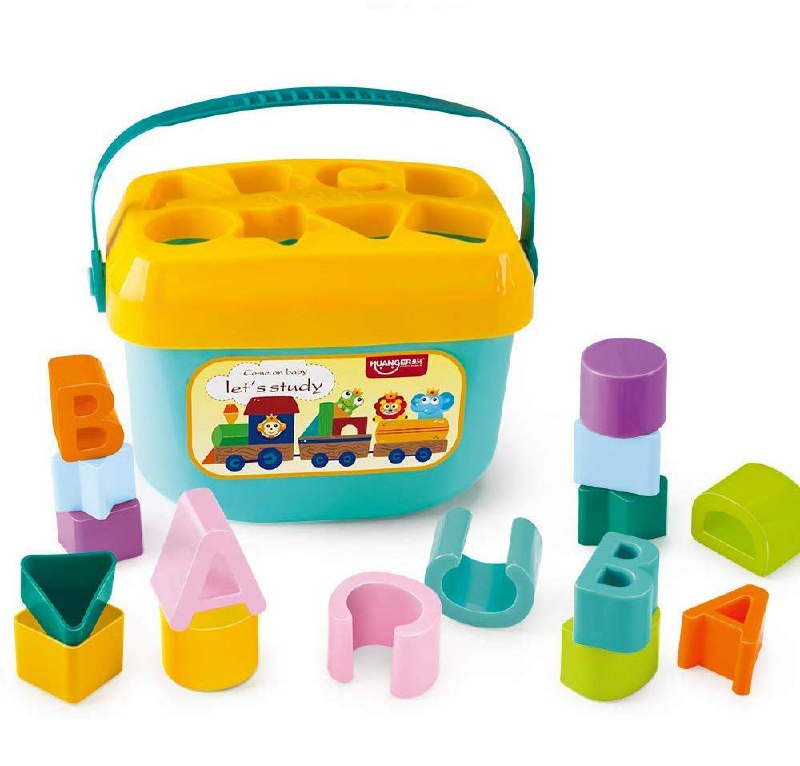Shape Sorting Blocks Educational Activity Toy