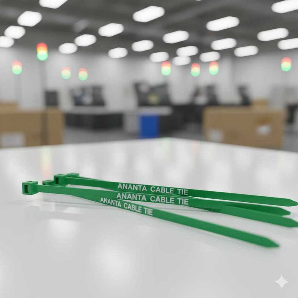 250x4.8 mm Red Nylon Cable Tie