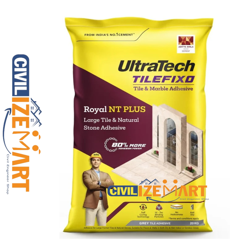 Ultratech Tilefixo Ropyal NT White Tile Adhesive