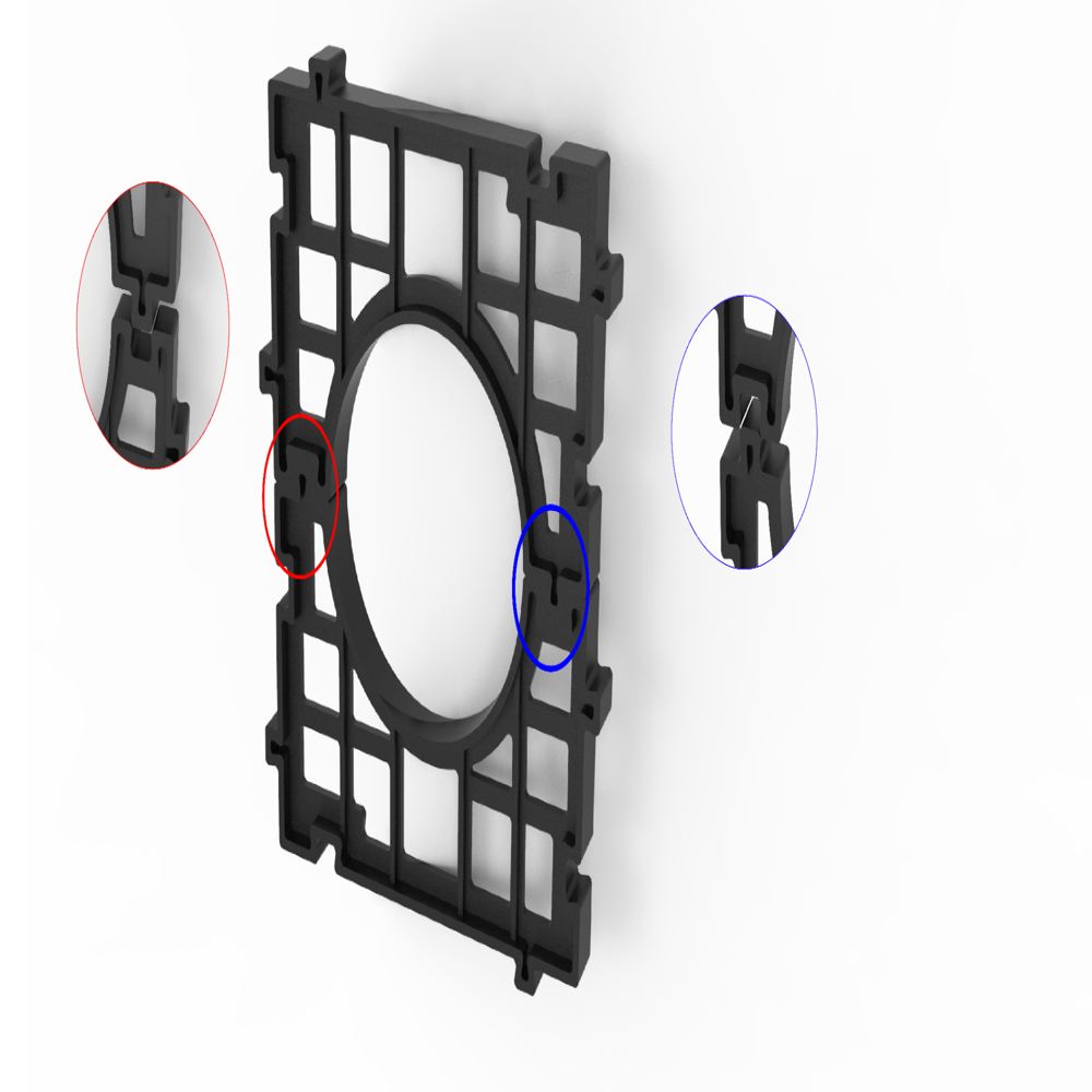 Conduit Spacer Power Duct