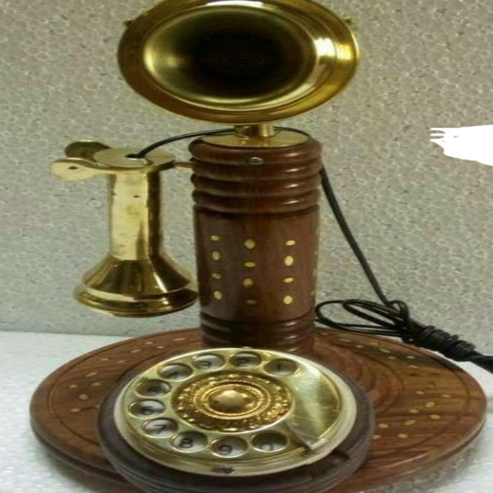 Brass Candlestick Telephone