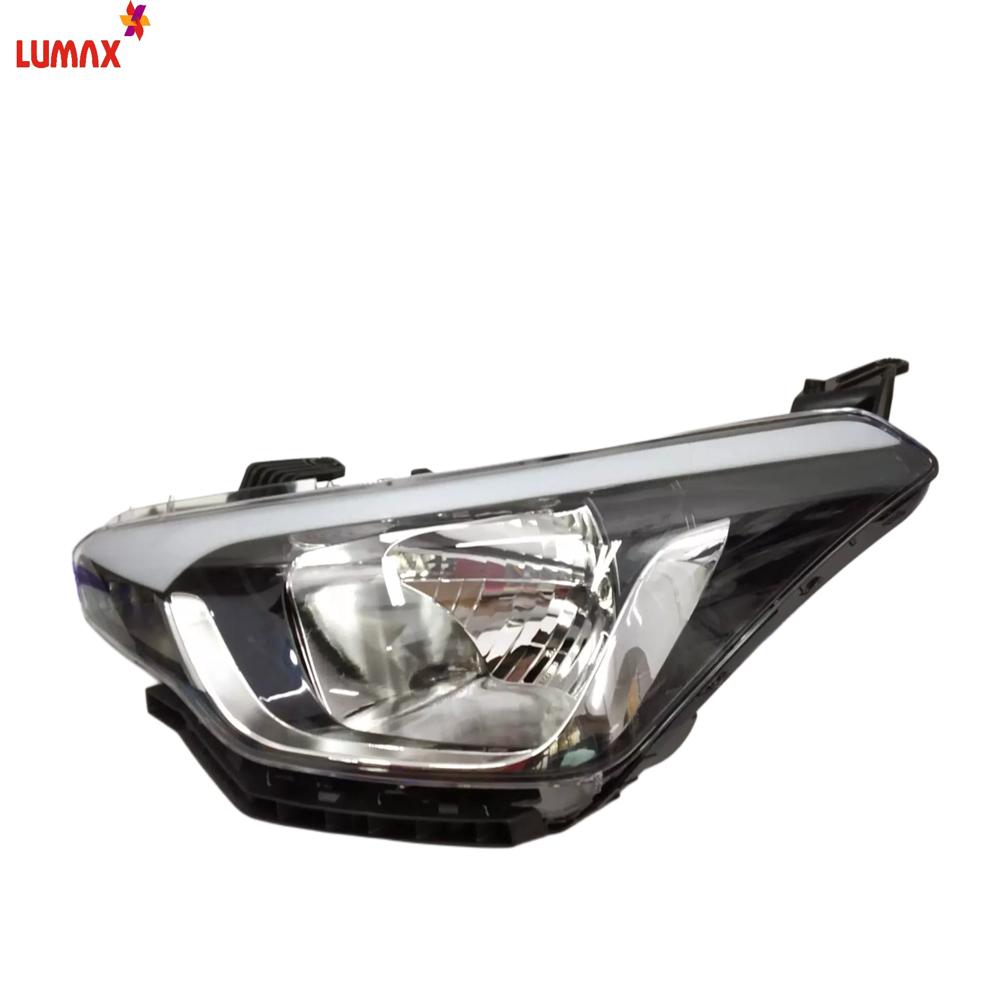 Lumax Headlight Assembly With Adjustable Motor For Hyundai I20 ELITE 2015-2020