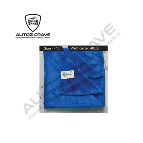 Wrap Knitted 40X40 350 Gsm Microfiber Cloth