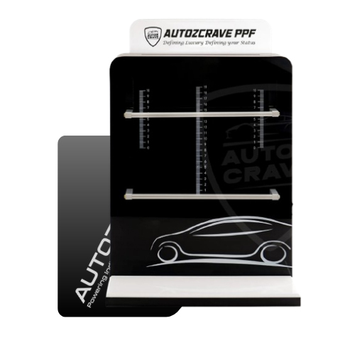 Autozcrave - Film Tensile Tester Display Showcase