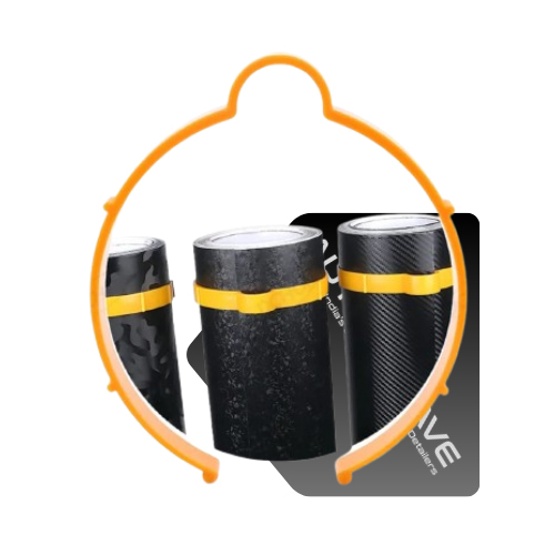 AUTOZCRAVE Plastic Film Clips A15 Flexible Roll Holder for PPF and Vinyl Films