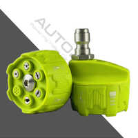 Autozcrave 6-in-1 Multi Degree Nozzle - 1/4" Quick Connect Pressure Washer Nozzle (3000 Psi) - Color: Golden