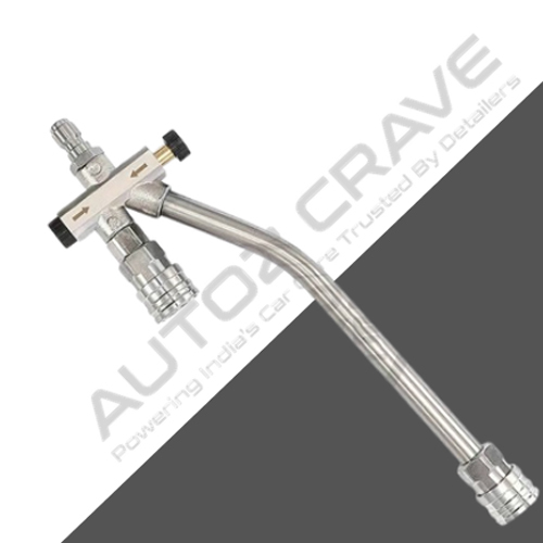 AUTOZCRAVE Dual Connector Lance - Dual Cannon Lance to switch B/W Foam and Pressure Washer