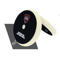 Autozcrave 7 Inch & 6 Inch Finish Cut Pad Da - Ultra-fine Foam, Yellow, 1.25 Inch Thick, Hook & Loop Backing