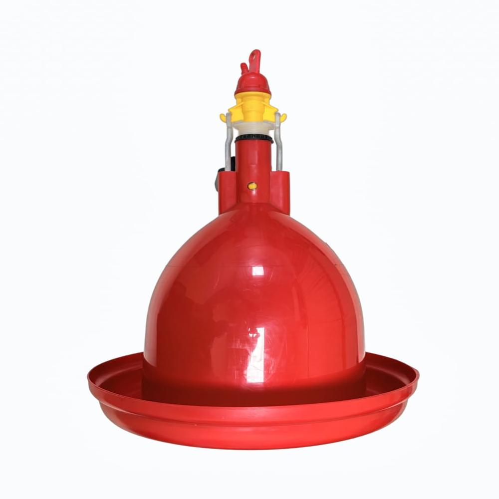 Jumbo Automatic Poultry Drinker - Color: Red