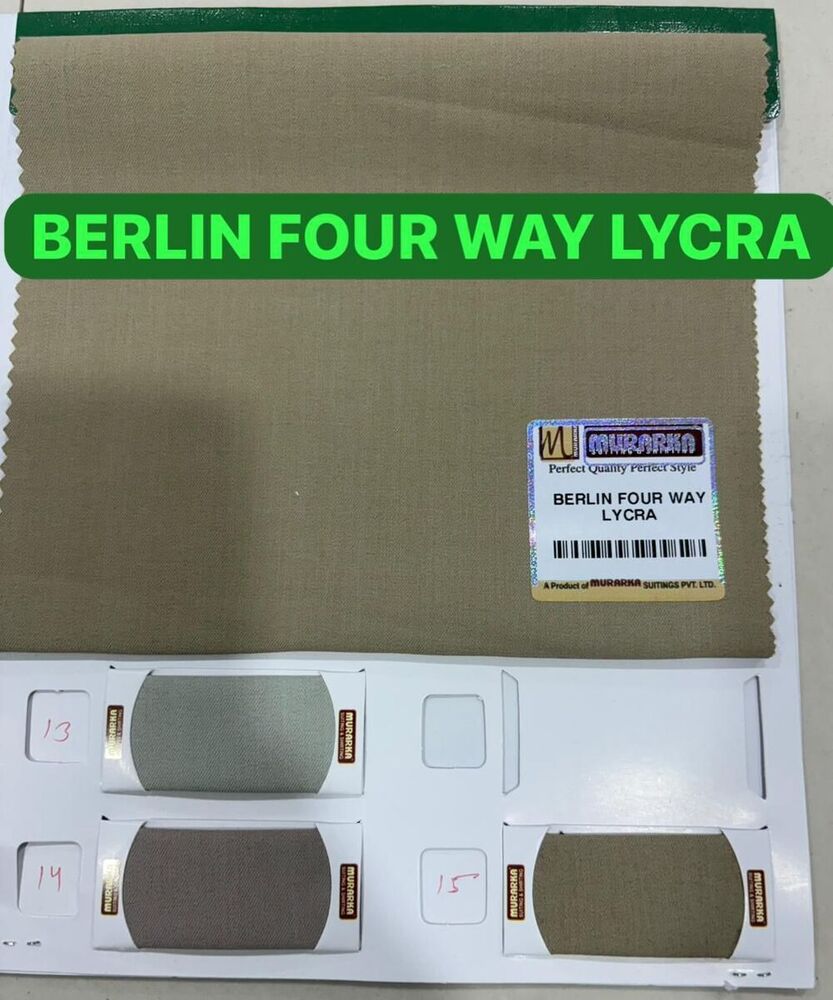Berlin Four Way Lycra Fabric