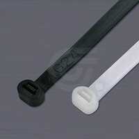 Round Head Ties - Nylon 66, Various Sizes, Multiple Colors, Ul 94v-2 Flammability, Rohs Compliant