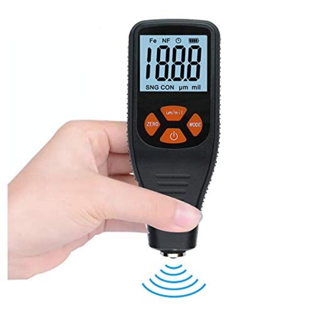 True Sense Coating Thickness Gauge 0.1micron/0-1300 Thickness Tester Measuring Paint Tool, TC-200