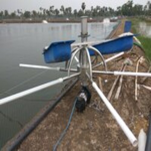 Floating Surface Aerators - 3 Hp & 5 Hp Models | Powerful Jet Aeration System, Blue Finish
