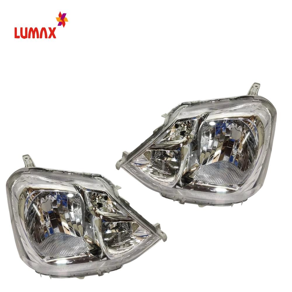 Lumax Headlight Assembly With Adjustable Motor For Toyota Etios 2010-2016