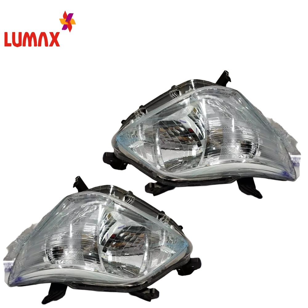 Lumax Headlight Assembly With Adjustable Motor For Toyota Innova Type 3 2012-2016