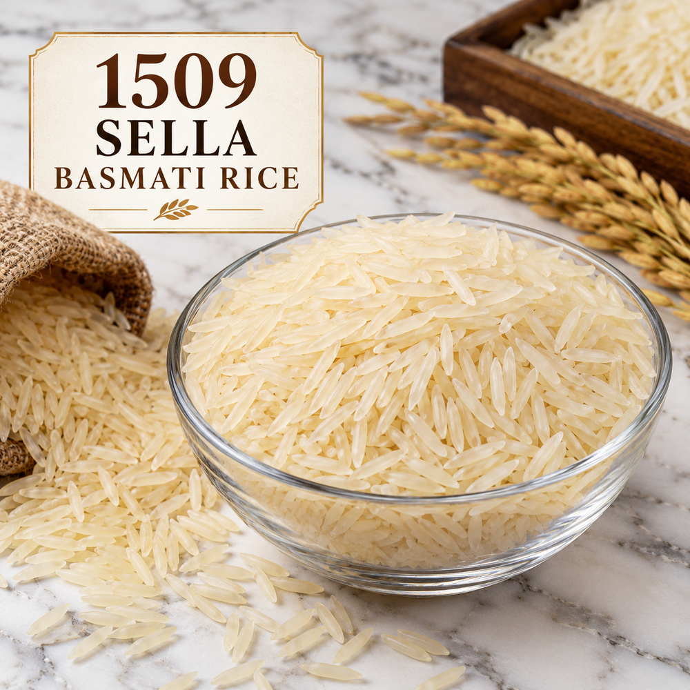 1509 Sella Basmati Rice - Admixture (%): 5% Max.
