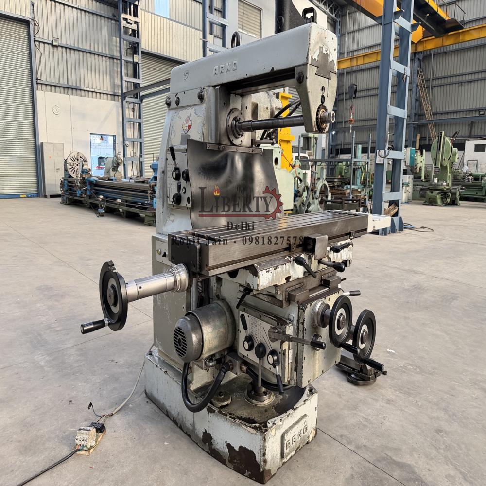 Arno Nomo Italy 1250 mm x 270 mm Universal Milling Machine
