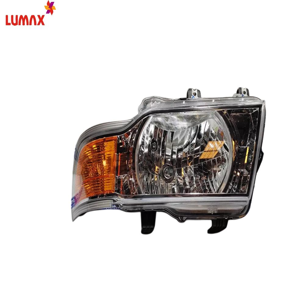 Lumax Headlight Assembly With Adjustable Motor  For Chevrolet Tavera 2011-2013