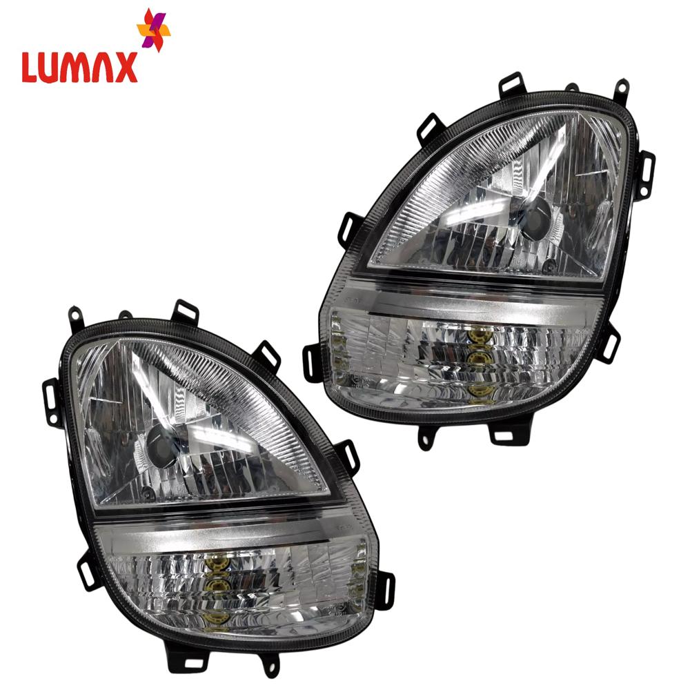 Lumax Headlight Assembly For Tata ACE MAGIS IRIS 2007-Now/ ACE ZIP 2011-Now