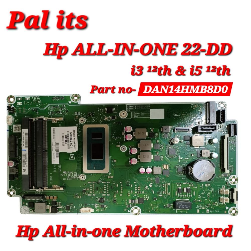 HP ALL IN ONE 22-DD I5 12TH LAPTOP MOTHERBOARD
