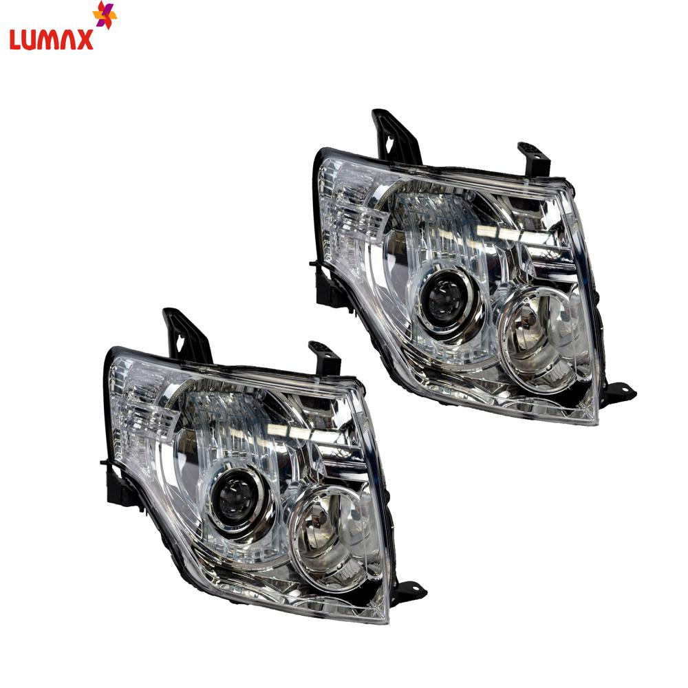 Lumax Headlight Assembly With Adjustable Motor For Mitsubishi Pajero 2012-2019
