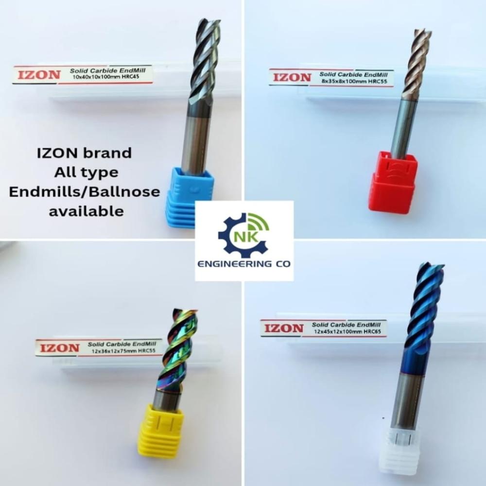 DIA-4MM LONG SERIES CARBIDE ENDMILL(55 HRC)