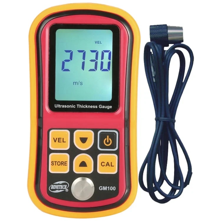 True Sense GM100 1.2-220mm Ultrasonic Thickness Gauge Steel Width Testing Monitor, GM-100