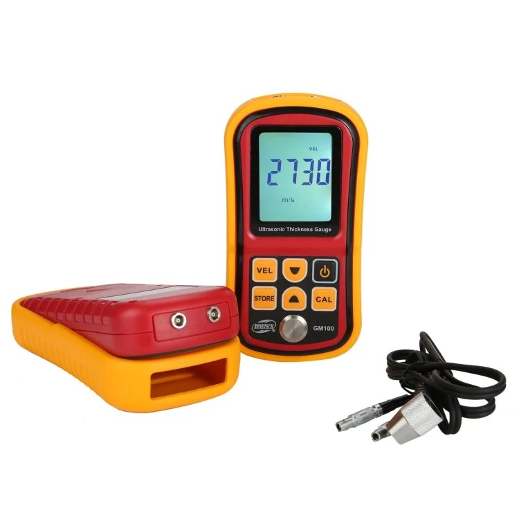 True Sense GM100 1.2-220mm Ultrasonic Thickness Gauge Steel Width Testing Monitor, GM-100