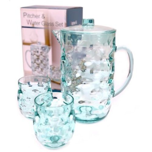 Premium Acrylic Drinking Glass Set Scratch Resistant Transparent Tumblers for Juice Water and Beverages