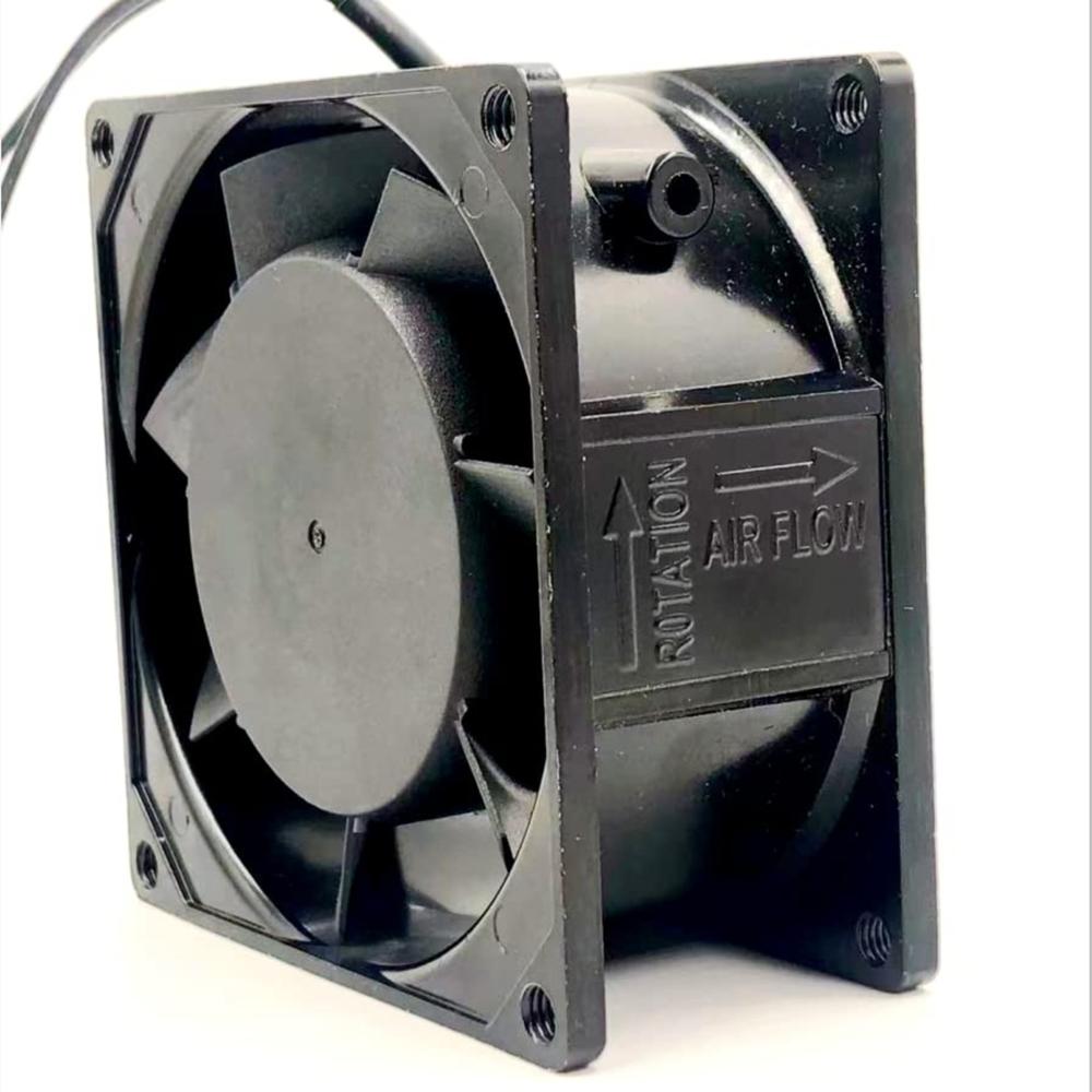 COMMONWEALTH FP-108A AC220/240V AC 0.10/0.8A 13/12W 50/60Hz 8038mm 2-Wire Cooling Fan