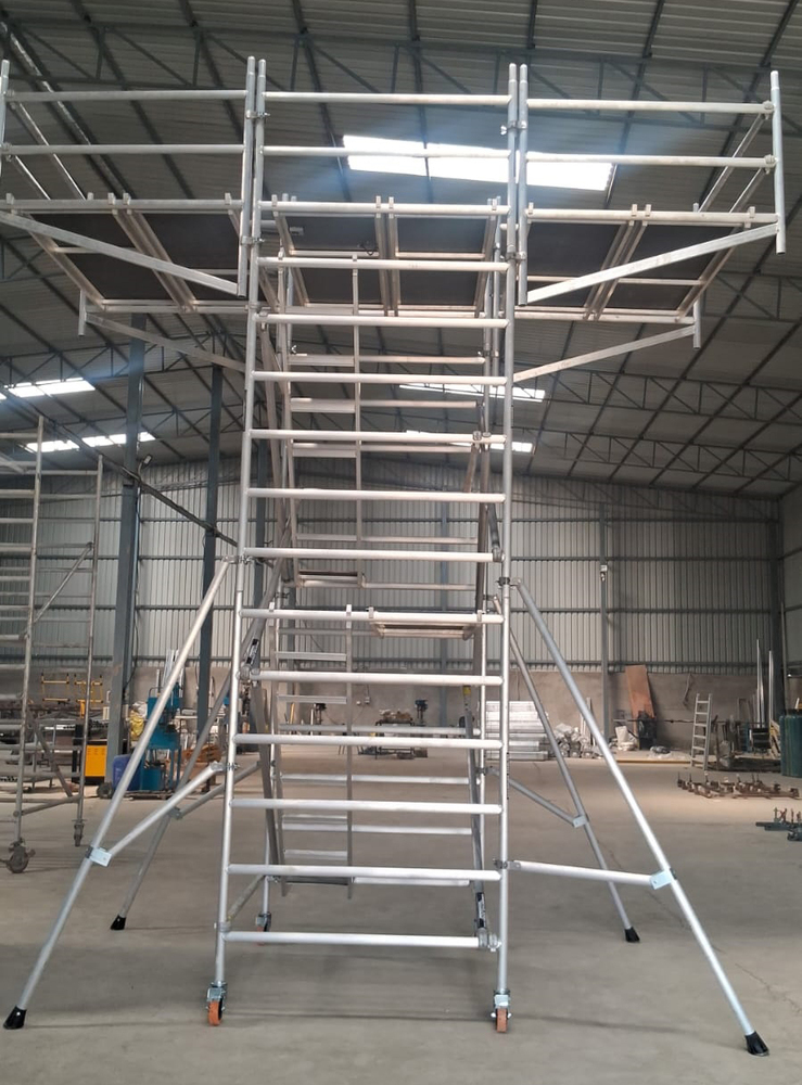 Aluminum Scaffolding Stairway Mobile Tower