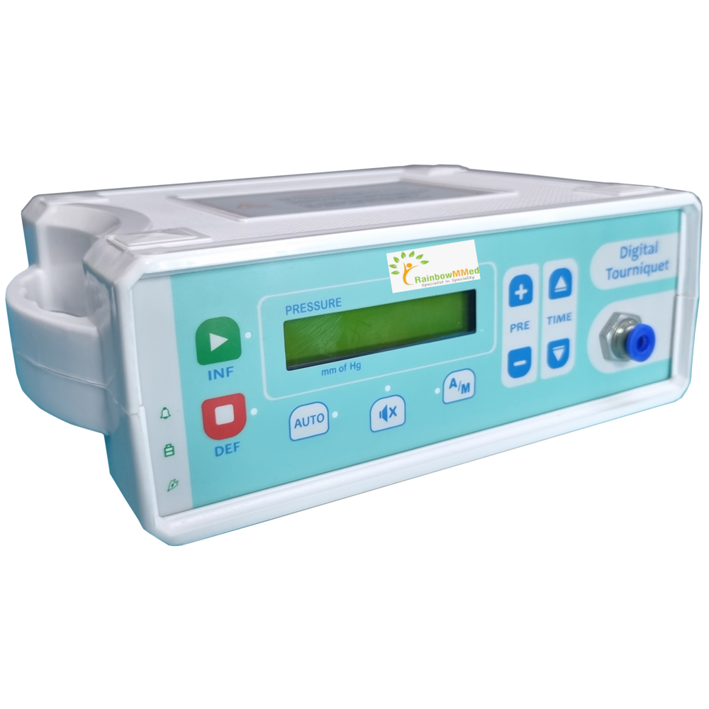 Rainbowmmed Tourniquet Automatic Ortho Digital Pneumatic Machine Digital Tourniquet Machine - Accuracy: 100  %