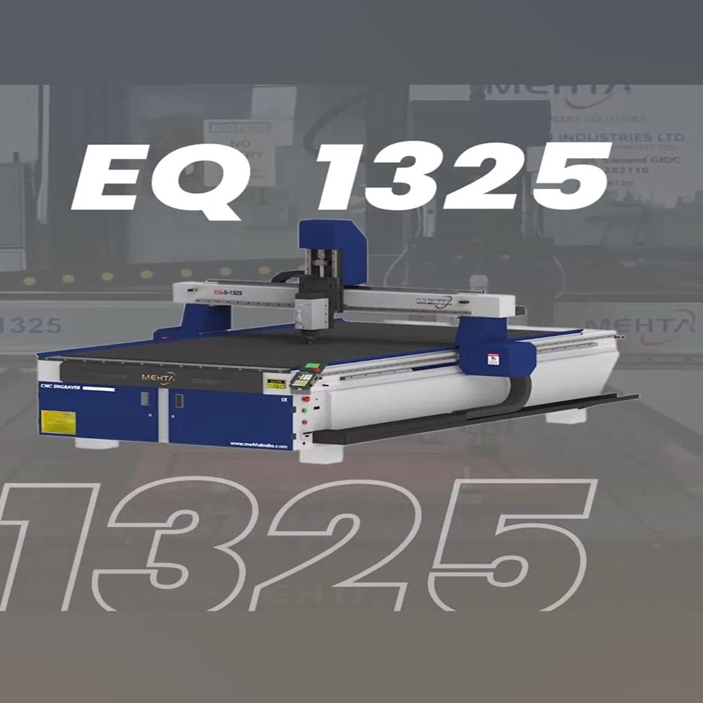 Mehta EQ-II-1325 CNC Router Machine With Closed Loop Motor