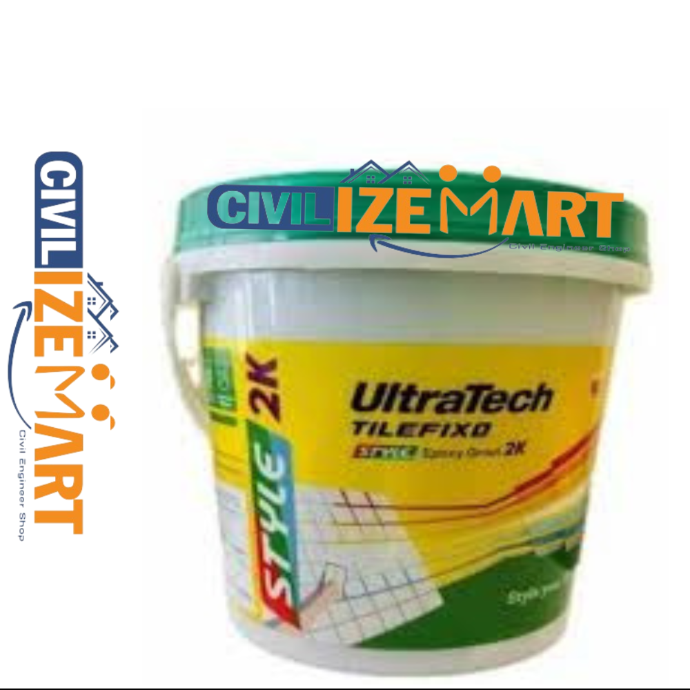 Ultratech Tilefixo Style 2K Epoxy Grout Tile Adhesive