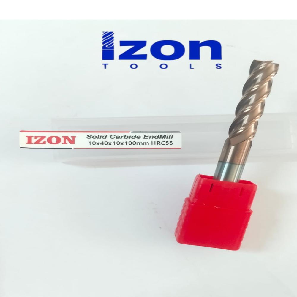 DIA-10MM LONG SERIES CARBIDE ENDMILL(55 HRC)