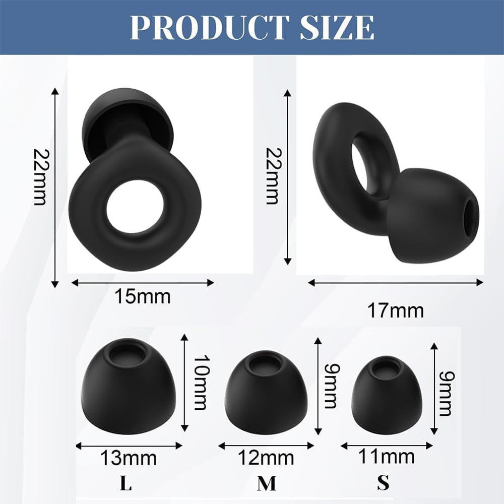 Soft Silicone Earplugs for Sleeping