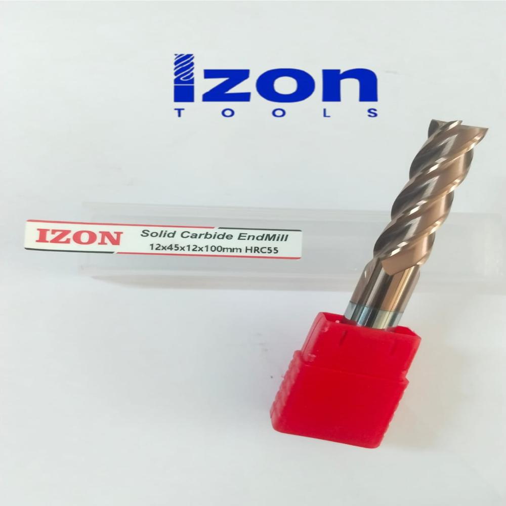 DIA-12MM LONG SERIES CARBIDE ENDMILL(55 HRC)