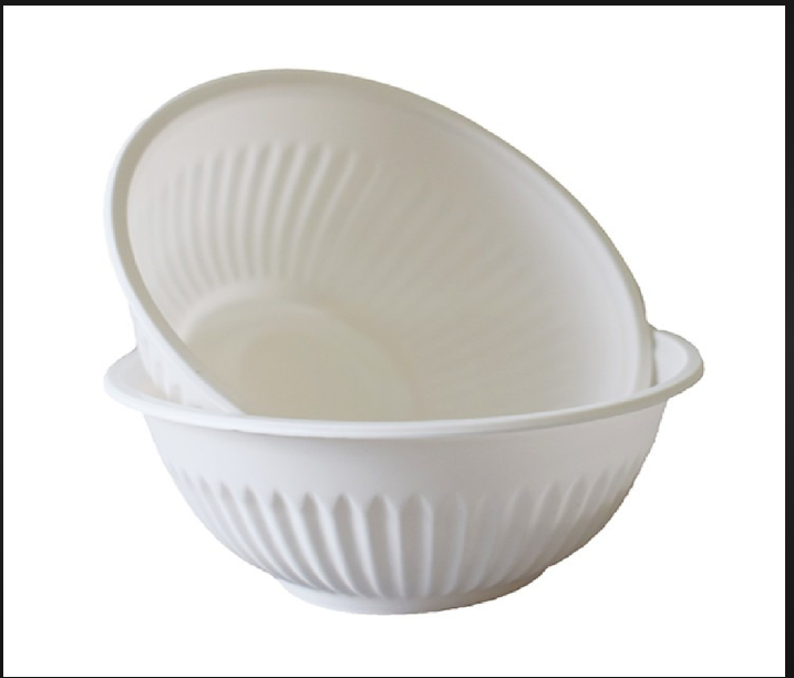 Disposable Bowl - Paper, 80-100 Mm Diameter, Off-white Color, 40-50 Mm Height | Ideal For Serving Lemon Desserts, Snacks, Or Sauces, 24 Count