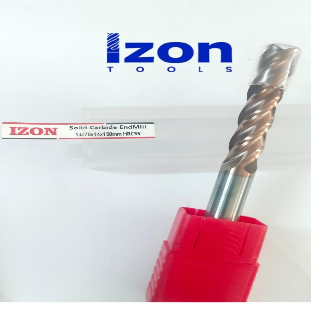 DIA-14MM LONG SERIES CARBIDE ENDMILL(55 HRC)