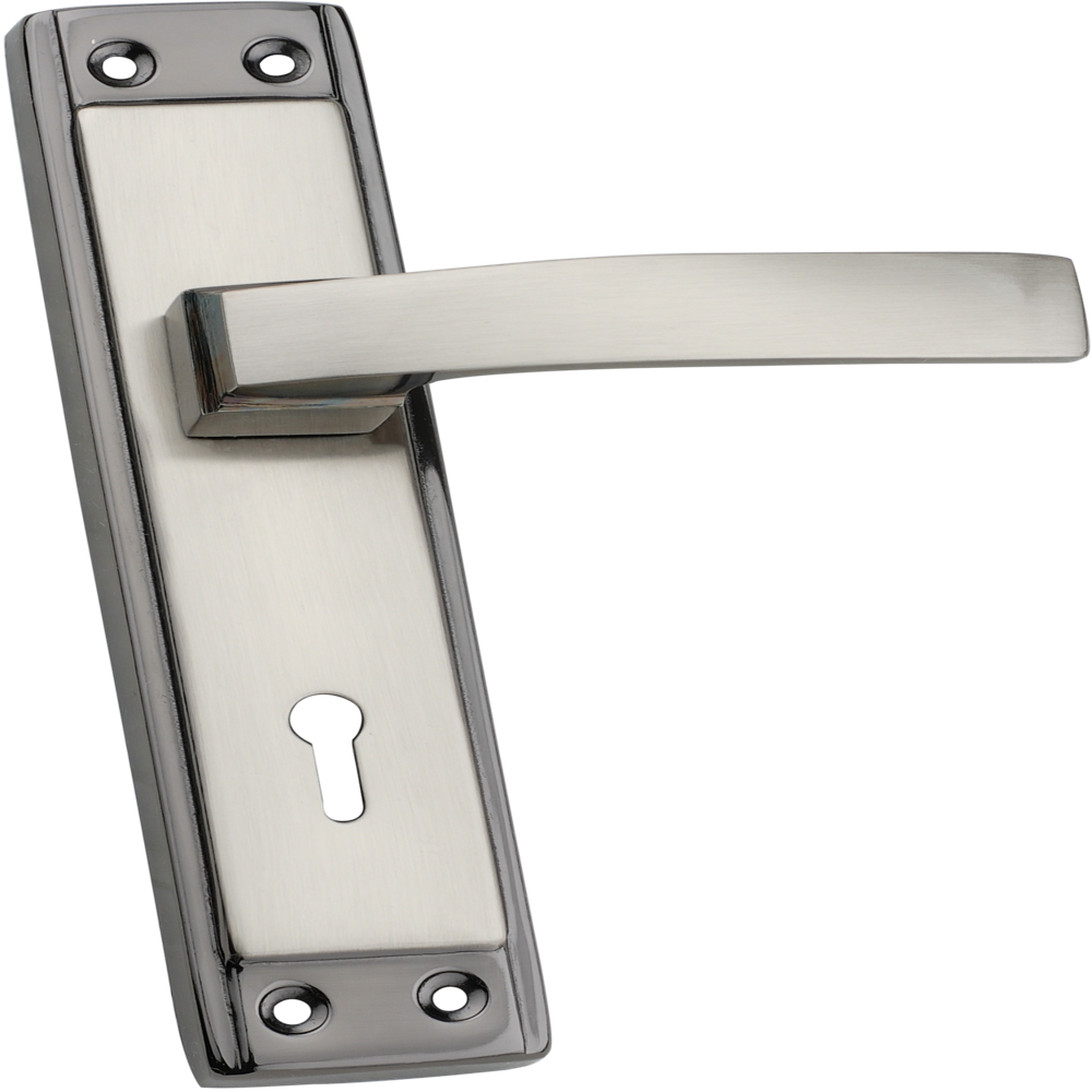 Door Lock Ms Zinnia Spider - Finish: Sil.Black