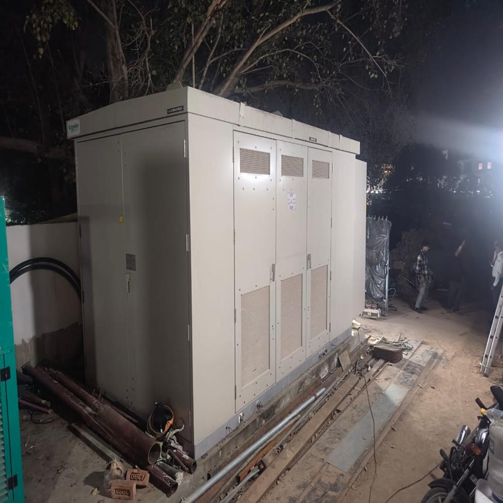 Packaged Substation - Material: Galvanized Steel / Stainless Steel Enclosure
