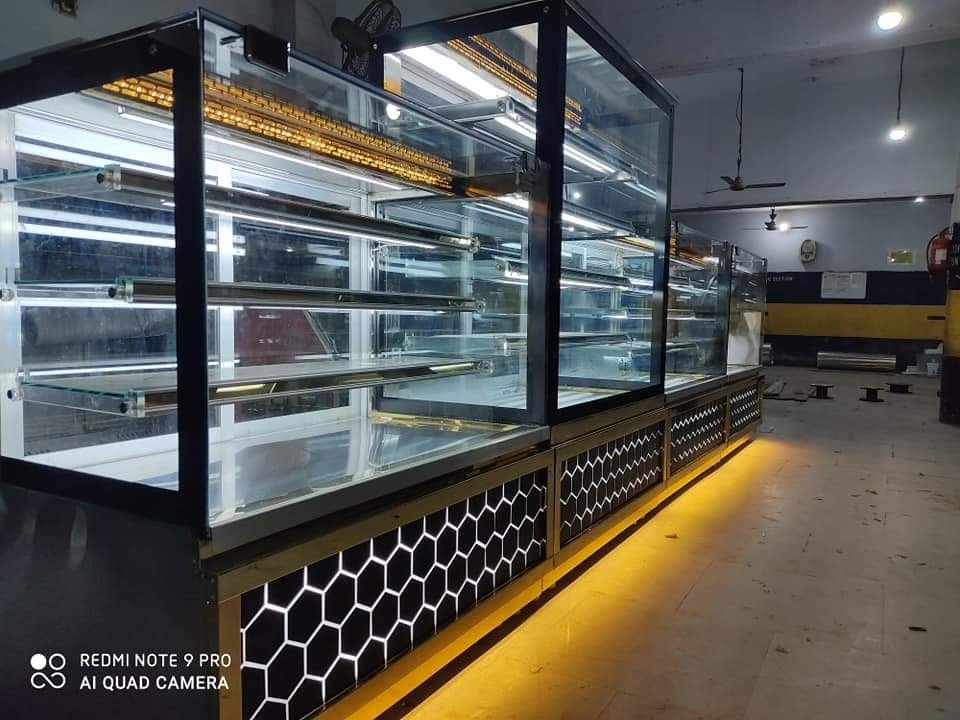 Glass Dry Fruit Counter