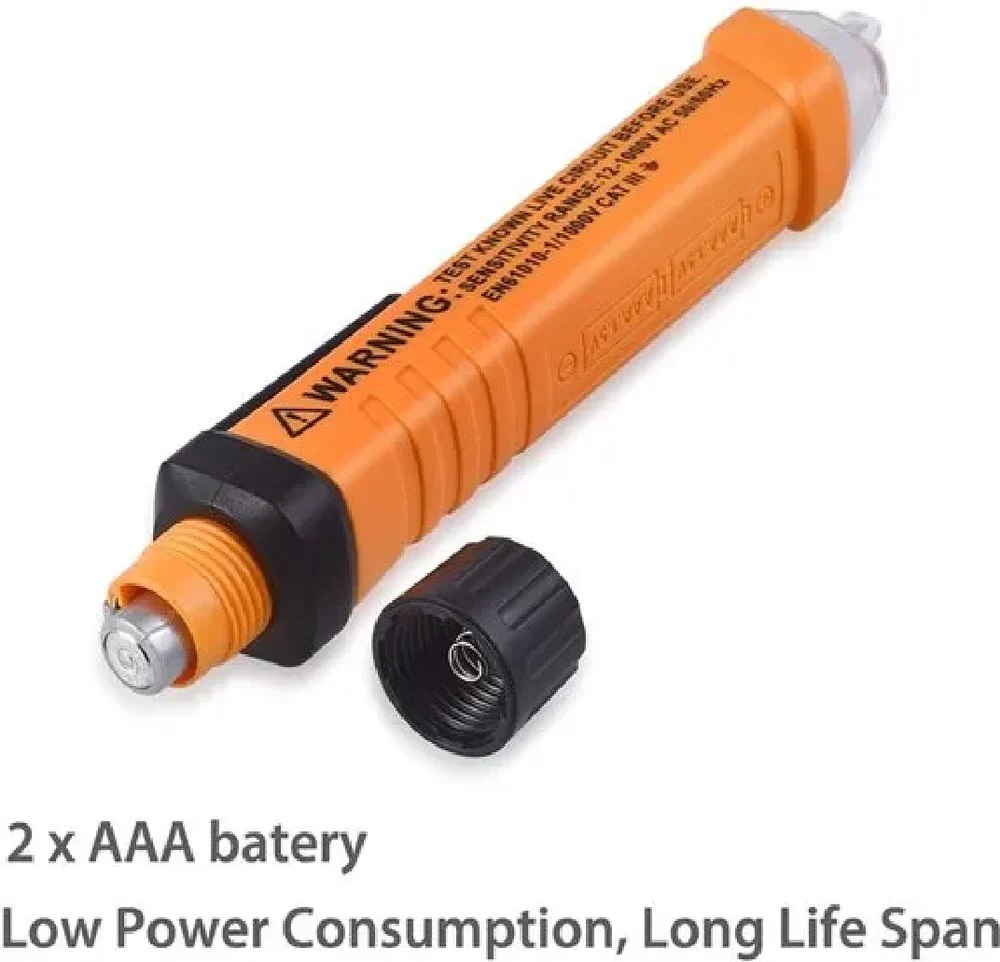 True Sense Non-Contact AC Voltage Tester Pen, AC 12-1000V, AC-8