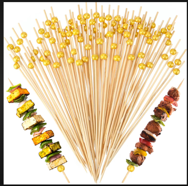Toothpick stick fancy golden