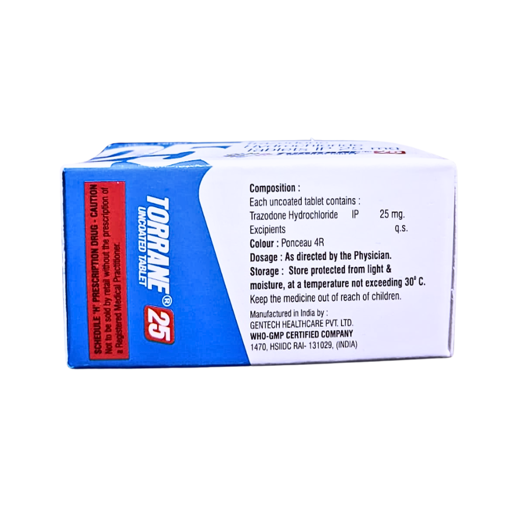 Trazodone Hydrochloride 25 mg