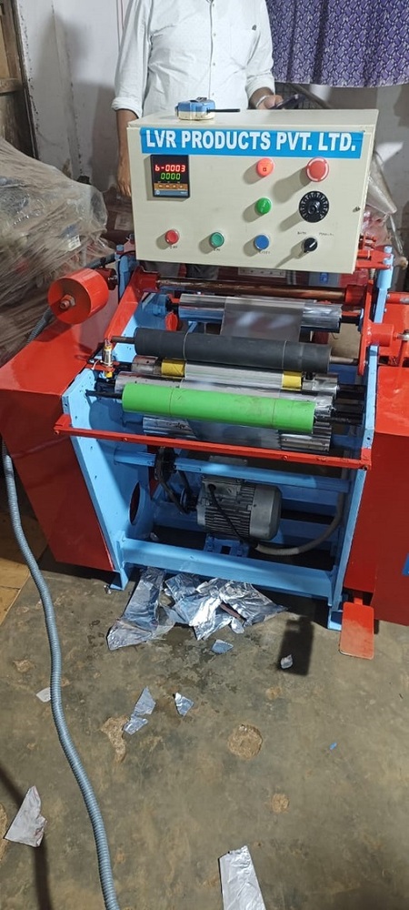Food packaging rewinding machine