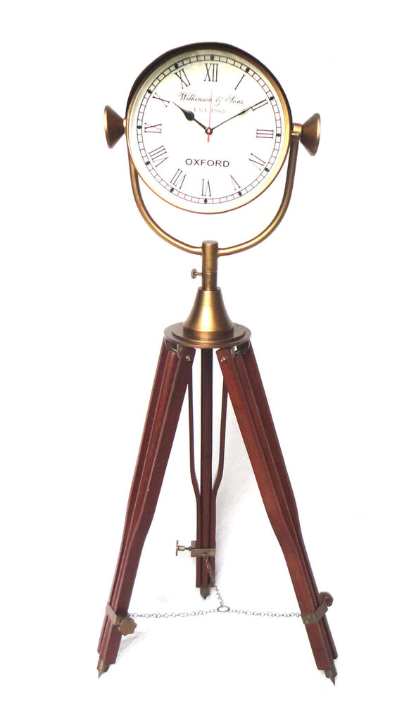 Grand Antique Brass Floor Clock 175 CM | Vintage Standing Clock | Luxury Nautical Home Decor | Collector टुकड़ा