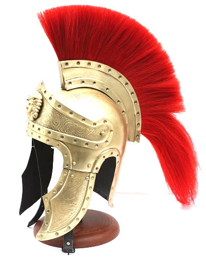 Medieval Iron Helmet | Vintage Warrior Helmet Replica | Antique Finish | Decorative Collectible