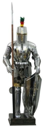Medieval Full Suit of Armor | Vintage Knight Armor Display | Antique Replica | Luxury Collectible Decor